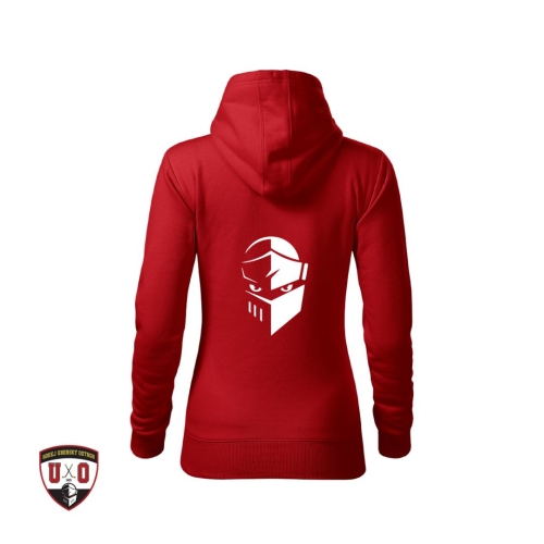 Dámská mikina HOKEJ Uherský Ostroh - červená