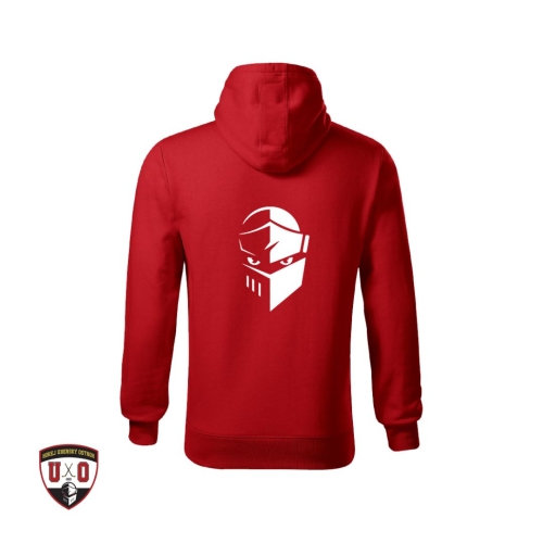 Dětská mikina HOKEJ Uherský Ostroh - červená