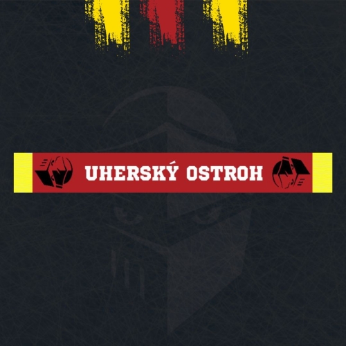 Pletená šála HOKEJ Uherský Ostroh